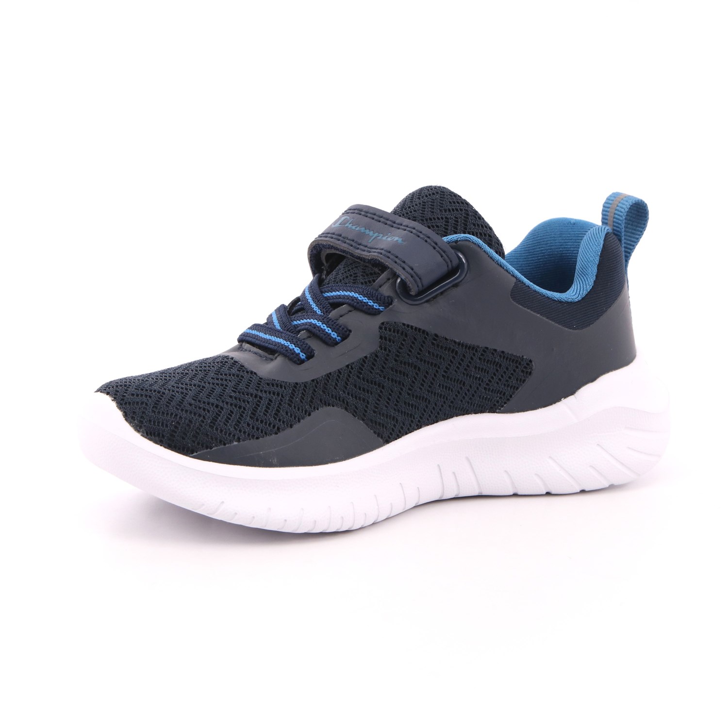 Scarpa Strappi + Elastico Champion Bambino Blu Scarpa Strappi + Elastico Champion Bambino Blu Scarpe 806 - S32209