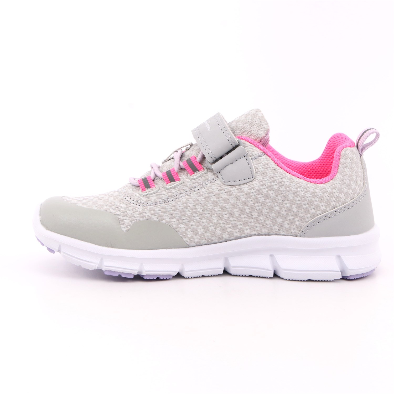 Scarpa Strappi + Elastico Champion Bambina Grigio Scarpa Strappi + Elastico Champion Bambina Grigio Scarpe 813 - S32201