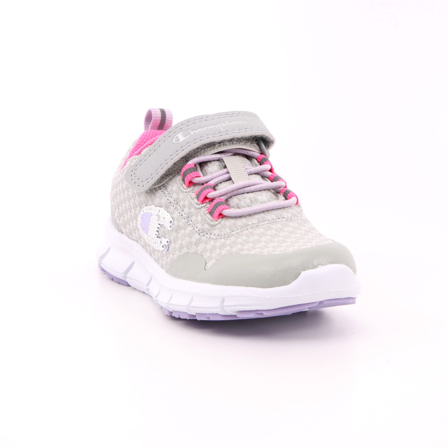 Scarpa Strappi + Elastico Champion Bambina Grigio Scarpa Strappi + Elastico Champion Bambina Grigio Scarpe 814 - S32225