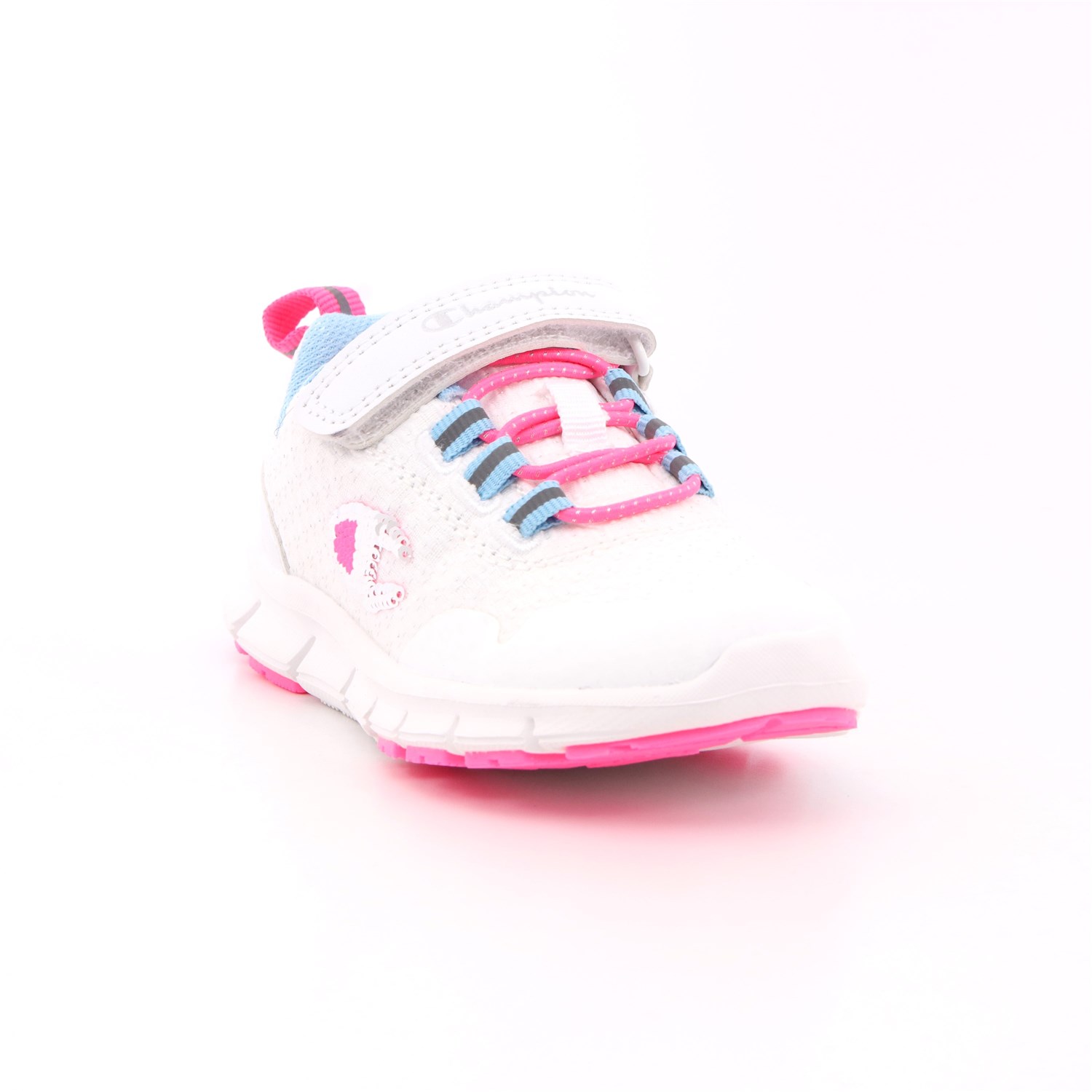 Scarpa Strappi + Elastico Champion Bambina Bianco Scarpa Strappi + Elastico Champion Bambina Bianco Scarpe 815 - S32225