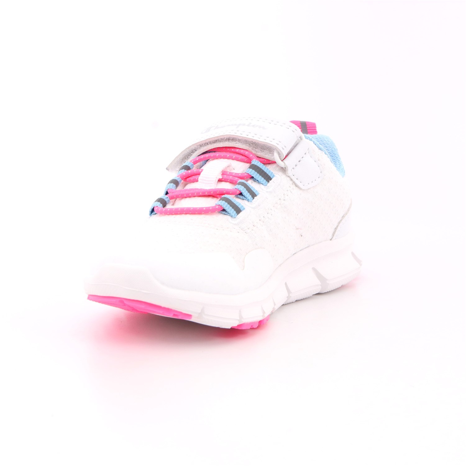 Scarpa Strappi + Elastico Champion Bambina Bianco Scarpa Strappi + Elastico Champion Bambina Bianco Scarpe 815 - S32225