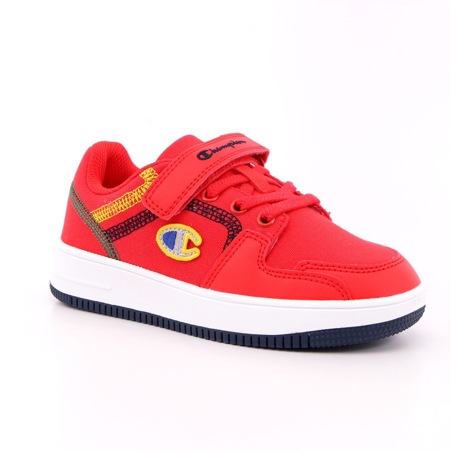 Scarpa Strappi + Elastico Champion Bambino Rosso Scarpa Strappi + Elastico Champion Bambino Rosso Scarpe 817 - S32295