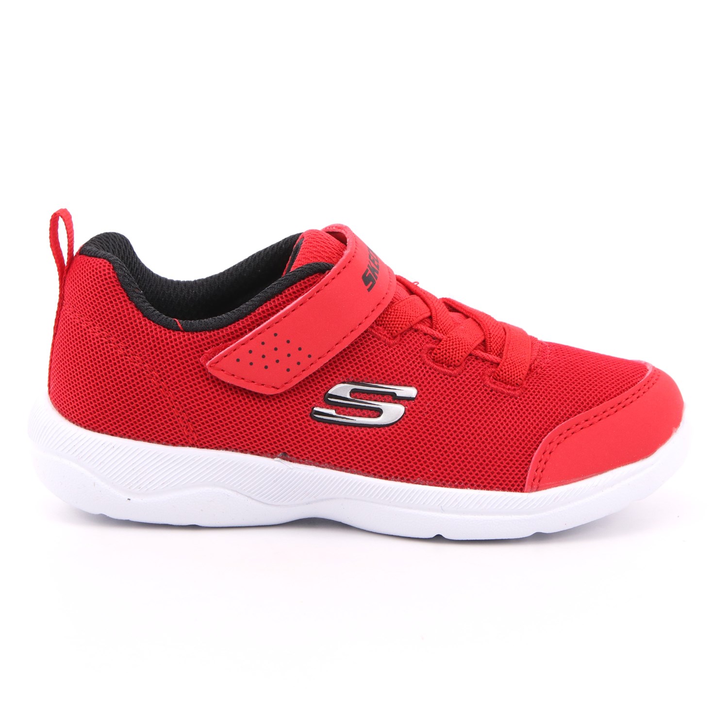 Scarpa Strappi + Elastico Skechers Bambino Rosso Scarpa Strappi + Elastico Skechers Bambino Rosso Scarpe 199 - 407300N