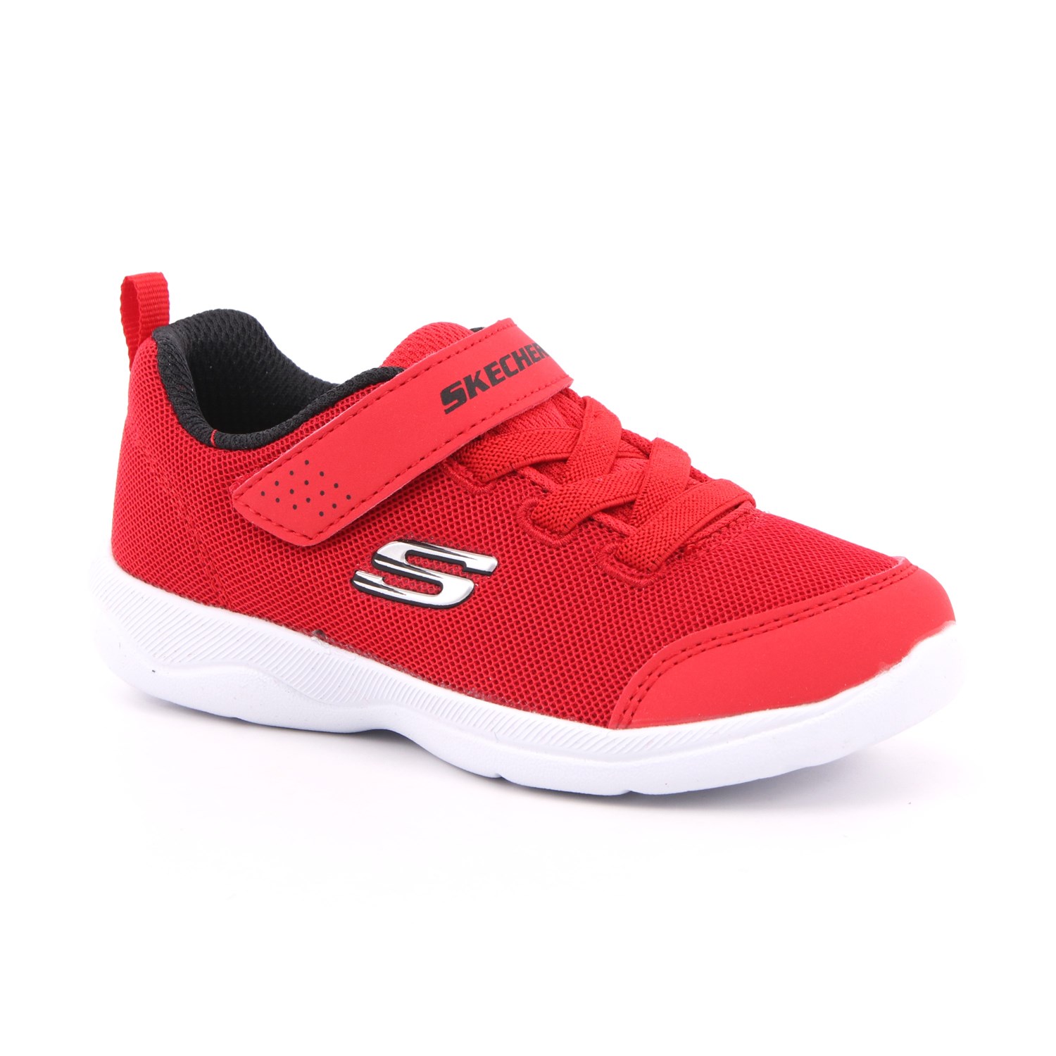 Scarpa Strappi + Elastico Skechers Bambino Rosso Scarpa Strappi + Elastico Skechers Bambino Rosso Scarpe 199 - 407300N