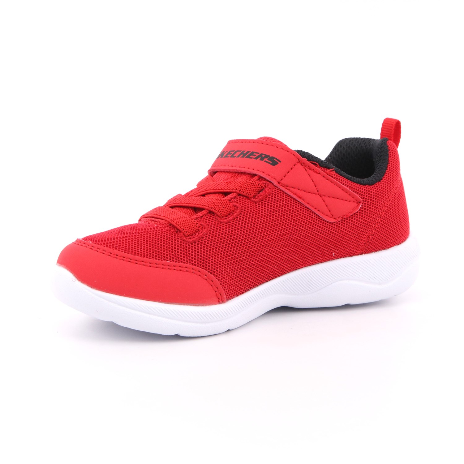Scarpa Strappi + Elastico Skechers Bambino Rosso Scarpa Strappi + Elastico Skechers Bambino Rosso Scarpe 199 - 407300N