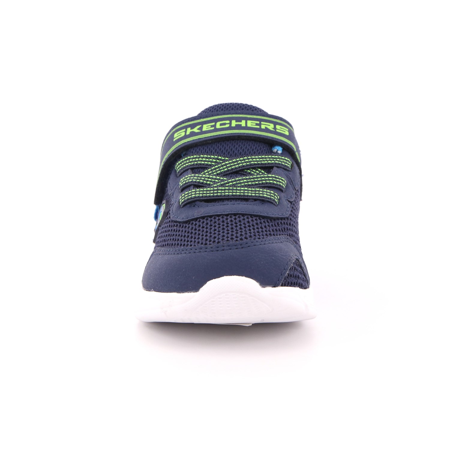 Scarpa Strappi + Elastico Skechers Bambino Blu Scarpa Strappi + Elastico Skechers Bambino Blu Scarpe 200 - 407305N