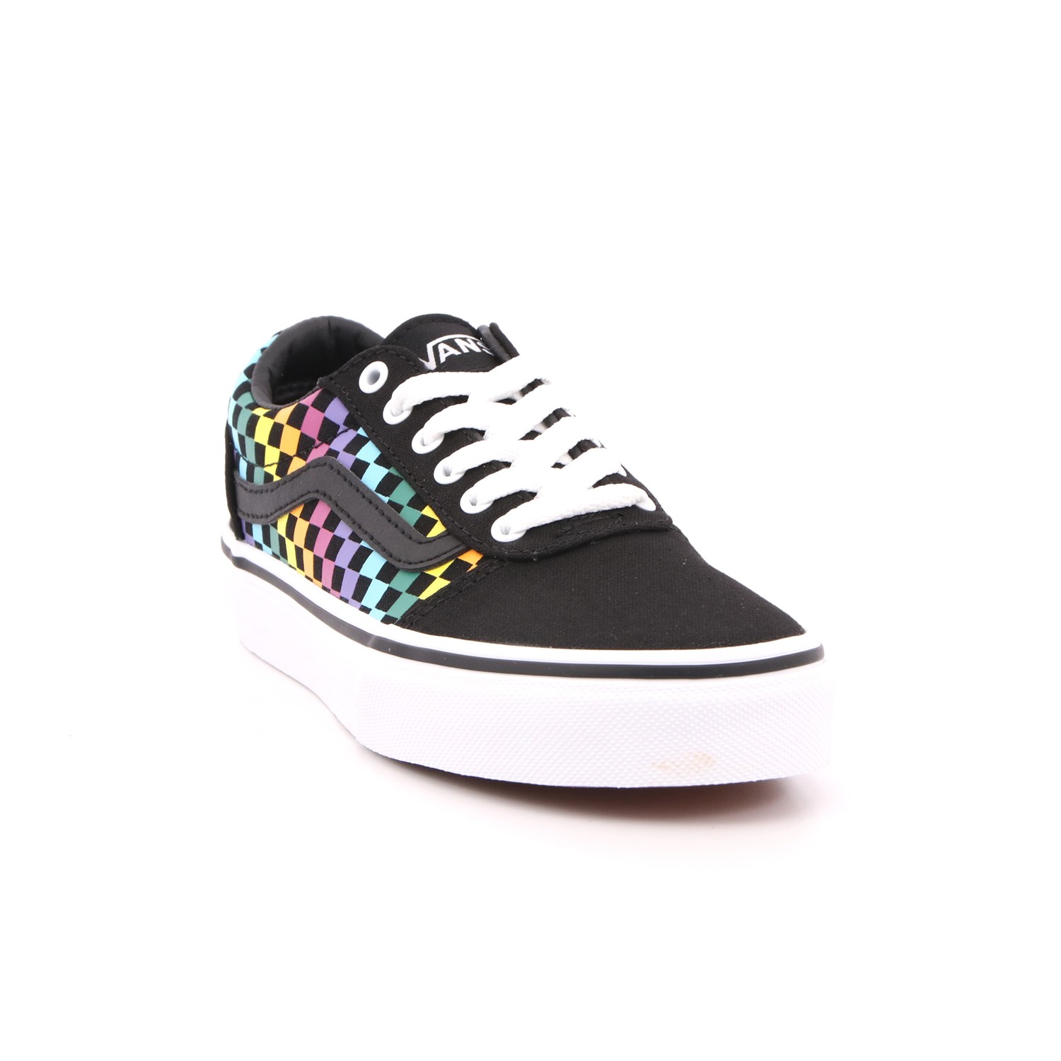 Scarpa Allacciata Vans Bambina Nero Scarpa Allacciata Vans Bambina Nero Scarpe 96 - VN0A5KR7AQ81
