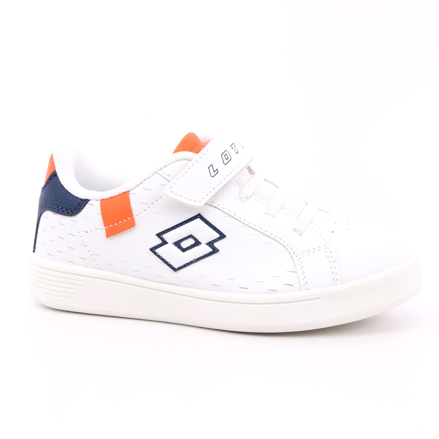 Scarpa Strappi + Elastico Lotto Bambino Bianco Scarpa Strappi + Elastico Lotto Bambino Bianco Scarpe 170 - 217506