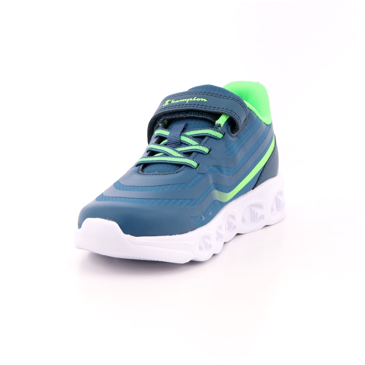 Scarpa Strappi + Elastico Champion Bambino Blu Scarpa Strappi + Elastico Champion Bambino Blu Scarpe 827 - S32278