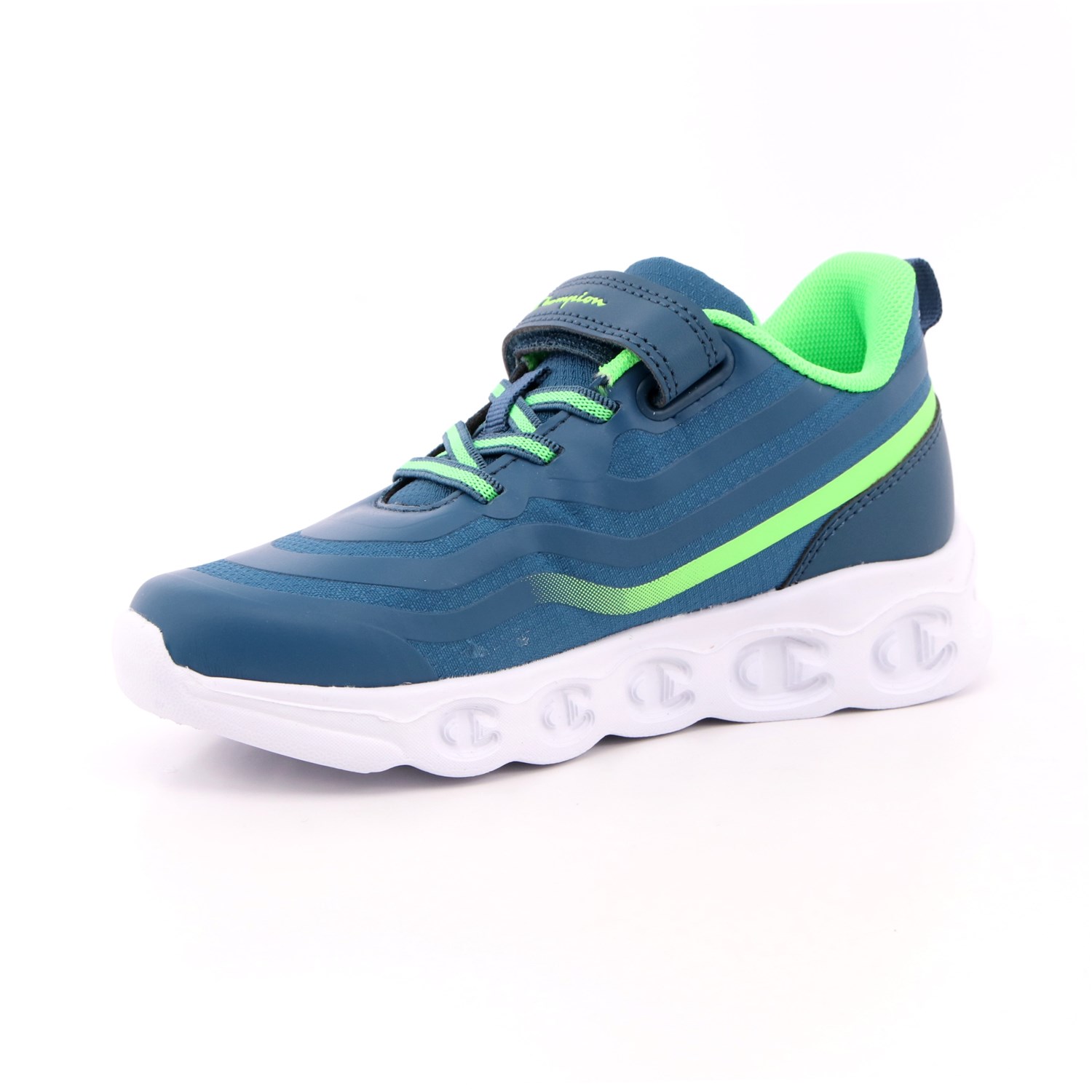 Scarpa Strappi + Elastico Champion Bambino Blu Scarpa Strappi + Elastico Champion Bambino Blu Scarpe 827 - S32278