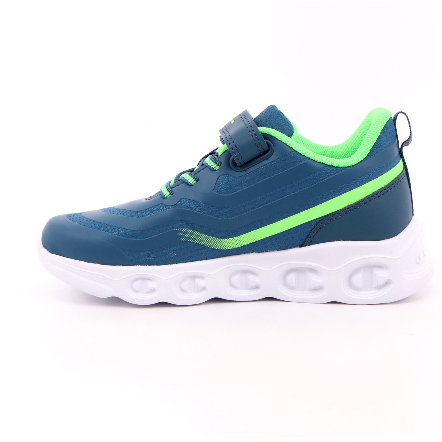 Scarpa Strappi + Elastico Champion Bambino Blu Scarpa Strappi + Elastico Champion Bambino Blu Scarpe 827 - S32278