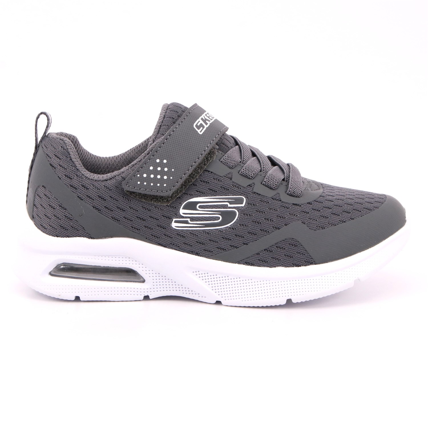Scarpa Strappi + Elastico Skechers Bambino Grigio Scarpa Strappi + Elastico Skechers Bambino Grigio Scarpe 203 - 403775L