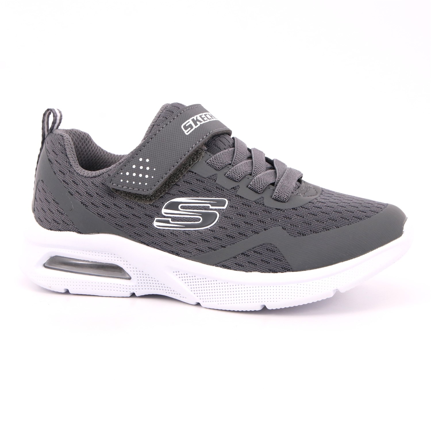 Scarpa Strappi + Elastico Skechers Bambino Grigio Scarpa Strappi + Elastico Skechers Bambino Grigio Scarpe 203 - 403775L