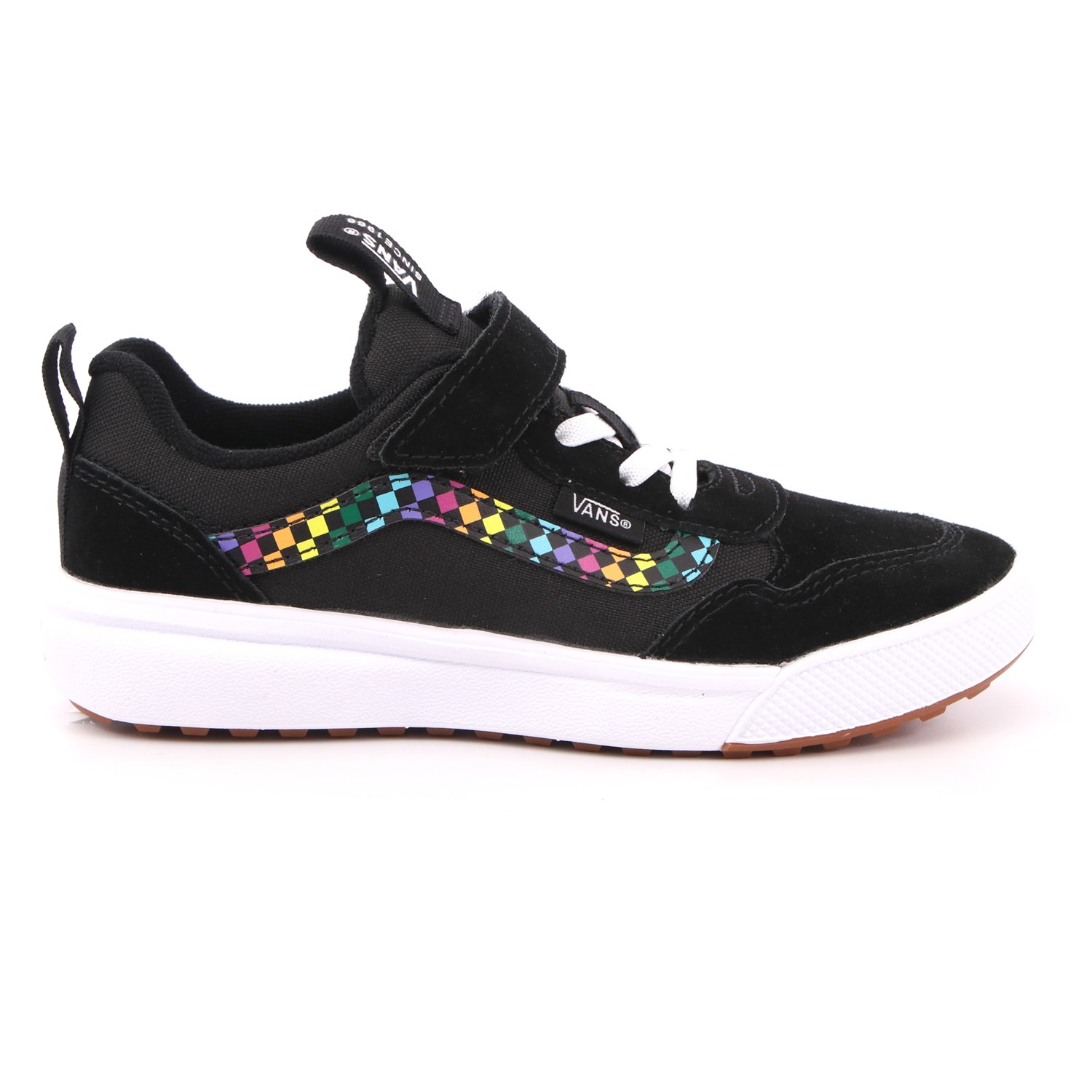Scarpa Strappi + Elastico Vans Bambino Nero Scarpa Strappi + Elastico Vans Bambino Nero Scarpe 99 - VN0A5HZCAQ81