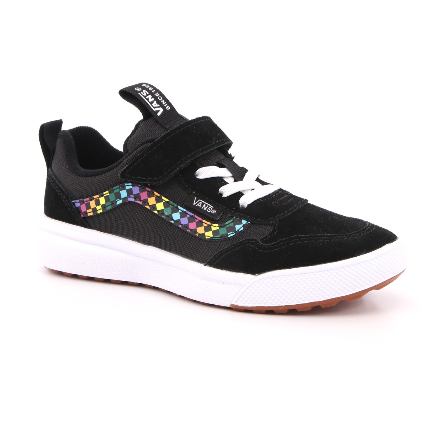 Scarpa Strappi + Elastico Vans Bambino Nero Scarpa Strappi + Elastico Vans Bambino Nero Scarpe 99 - VN0A5HZCAQ81