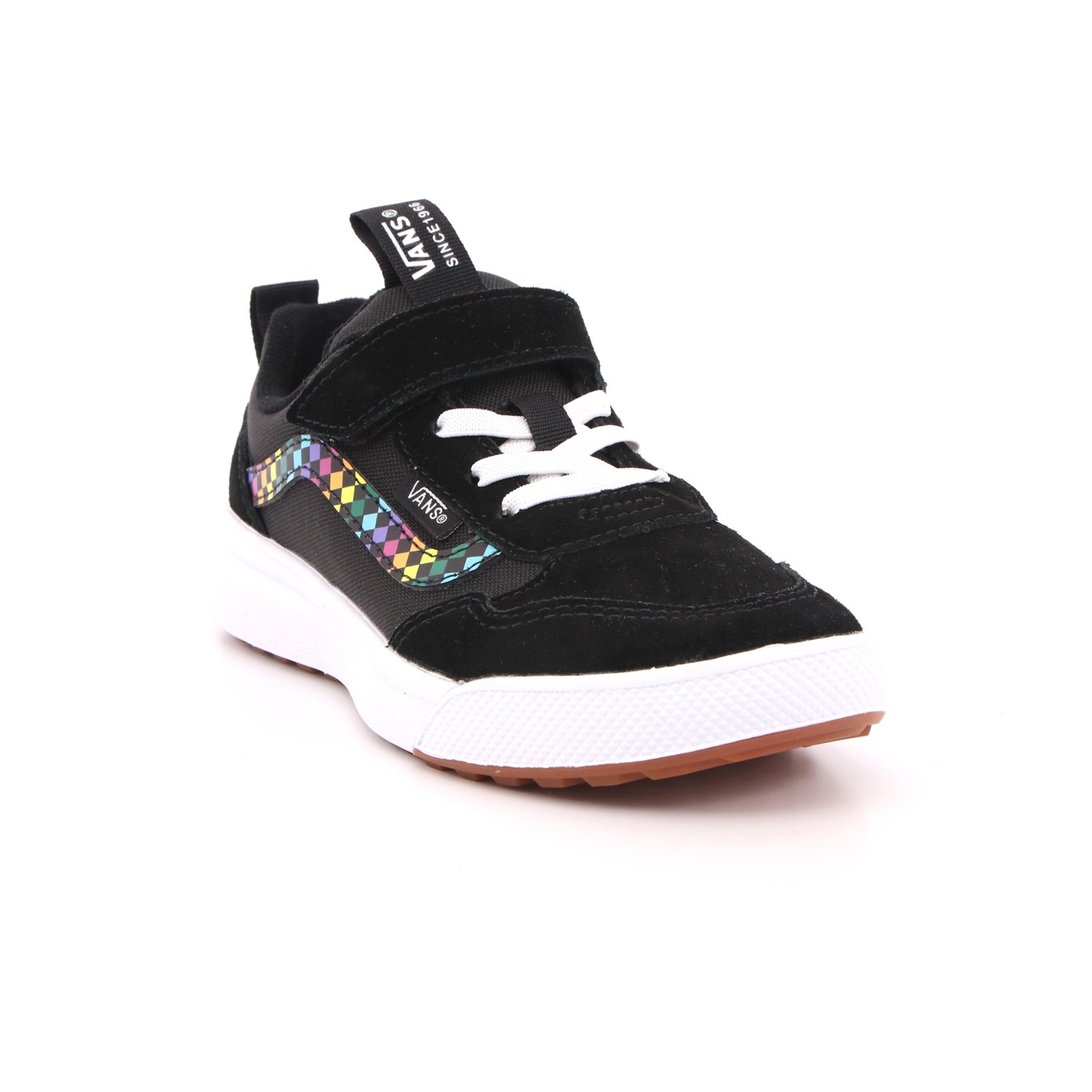 Scarpa Strappi + Elastico Vans Bambino Nero Scarpa Strappi + Elastico Vans Bambino Nero Scarpe 99 - VN0A5HZCAQ81