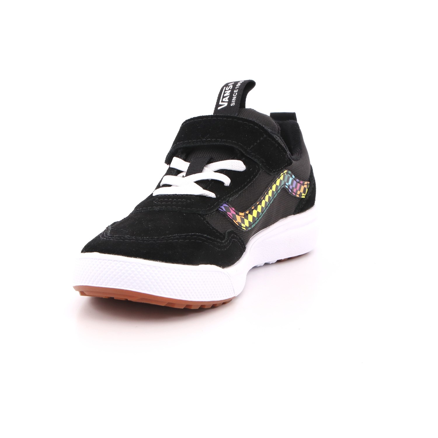 Scarpa Strappi + Elastico Vans Bambino Nero Scarpa Strappi + Elastico Vans Bambino Nero Scarpe 99 - VN0A5HZCAQ81