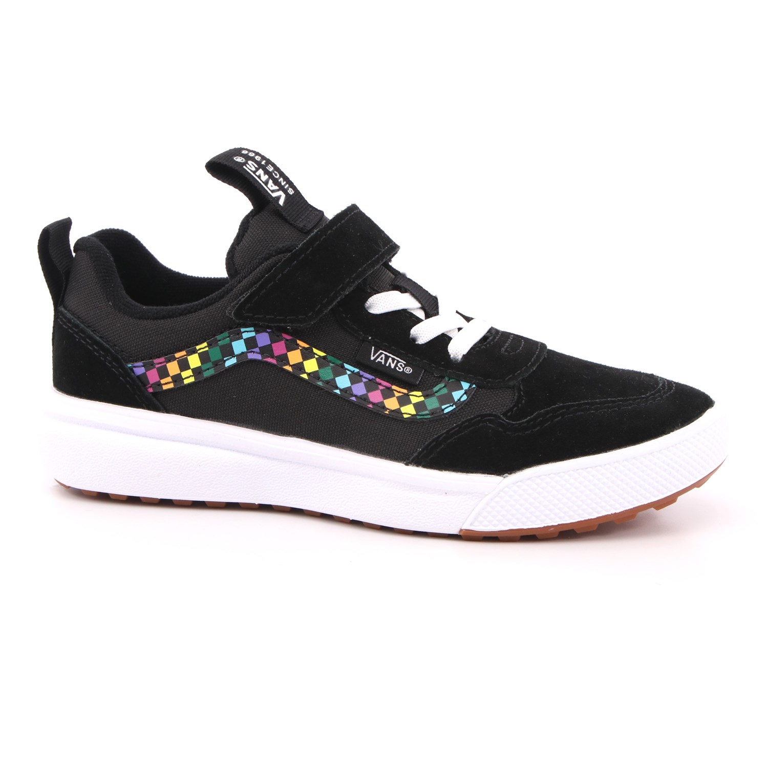 Scarpa Strappi + Elastico Vans Bambino Nero Scarpa Strappi + Elastico Vans Bambino Nero Scarpe 99 - VN0A5HZCAQ81