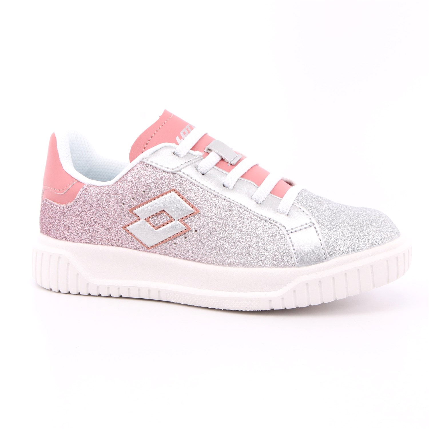 Scarpa Strappi + Elastico Lotto Bambina Argento Scarpa Strappi + Elastico Lotto Bambina Argento Scarpe 171 - 217508