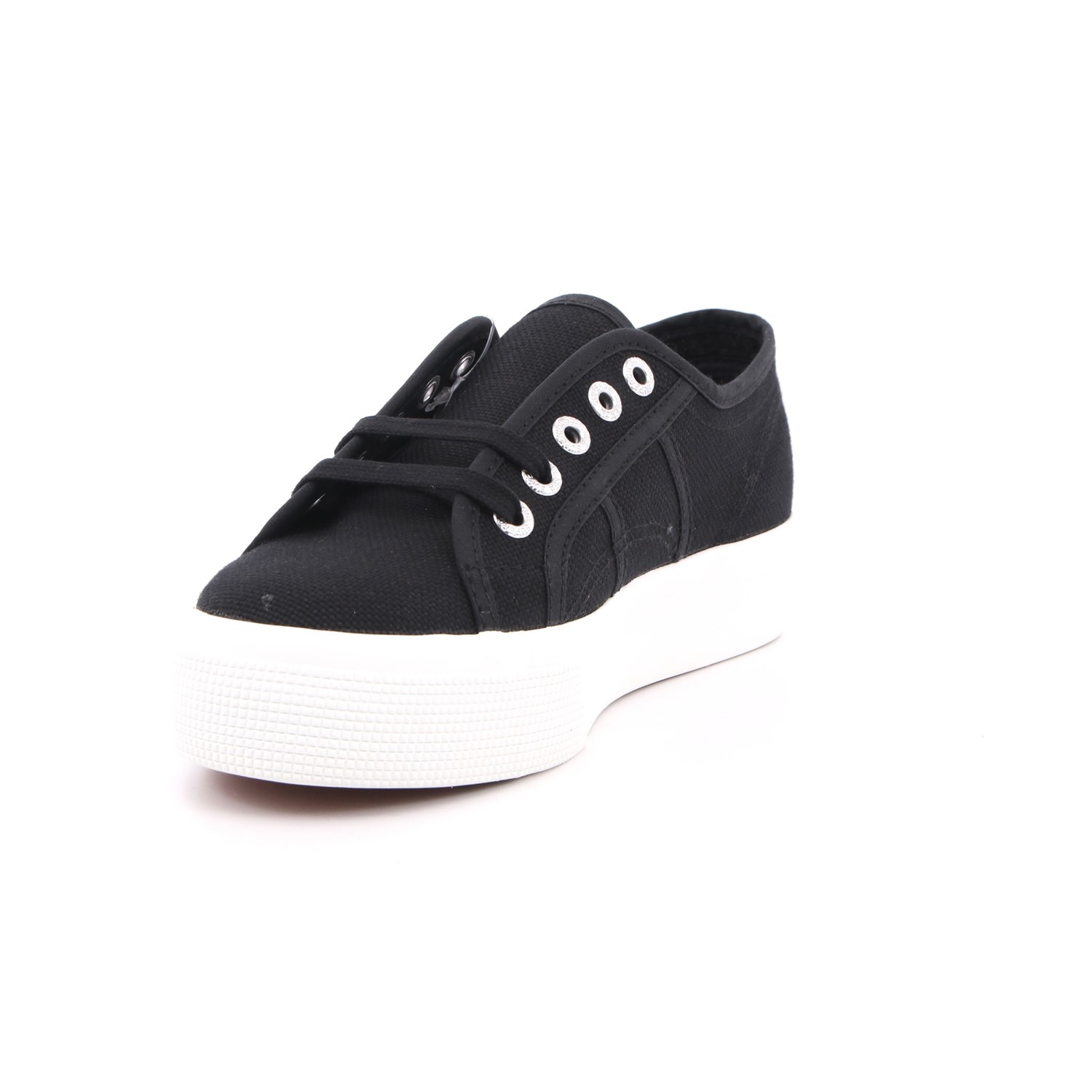 Scarpa Allacciata Superga Donna Nero Scarpa Allacciata Superga Donna Nero Scarpe 231 - S 00C3N0