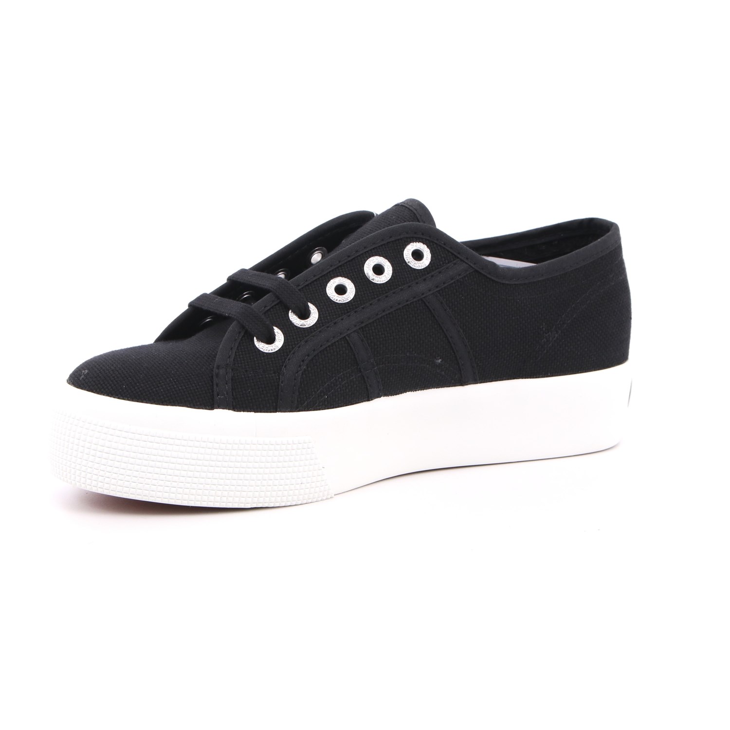 Scarpa Allacciata Superga Donna Nero Scarpa Allacciata Superga Donna Nero Scarpe 231 - S 00C3N0
