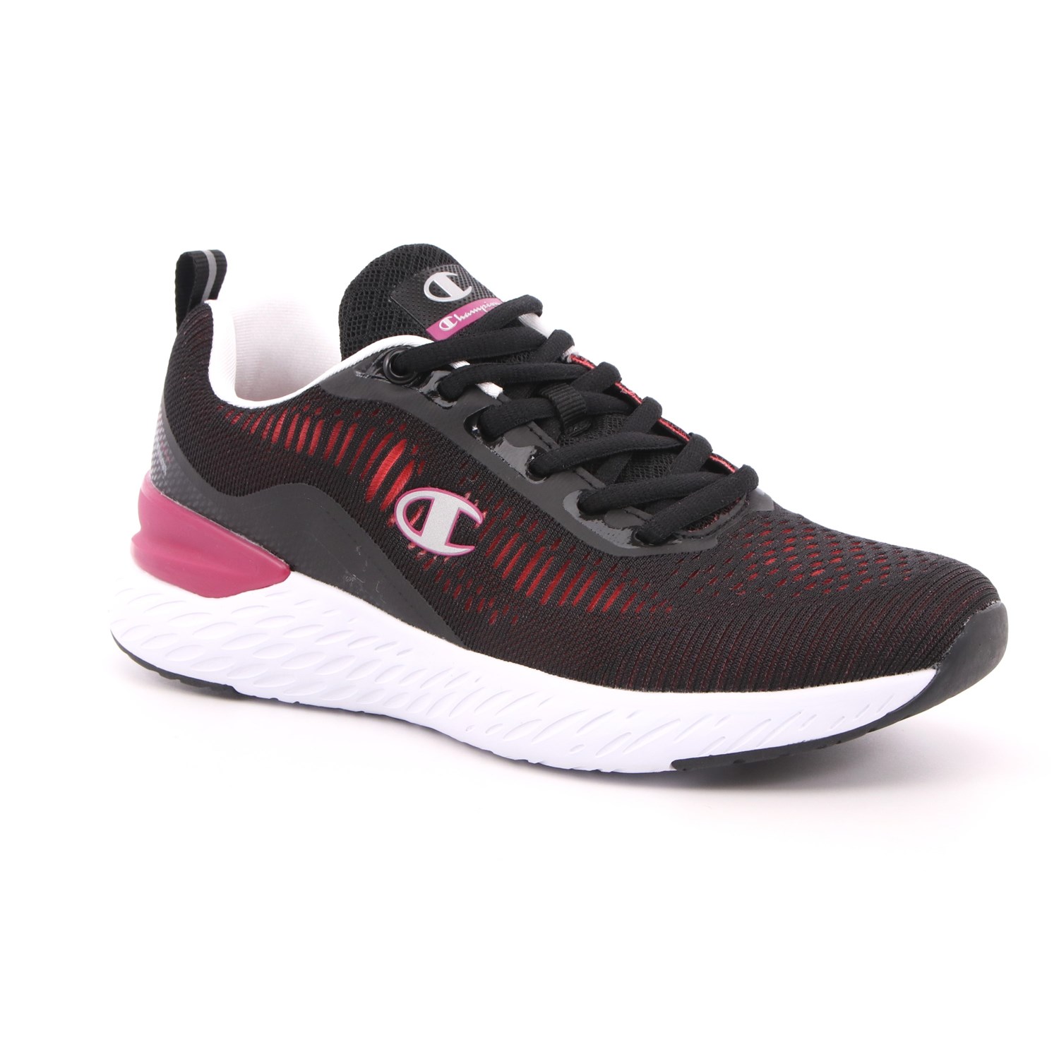 Scarpa Allacciata Champion Donna Nero Scarpa Allacciata Champion Donna Nero Scarpe 831 - S11281