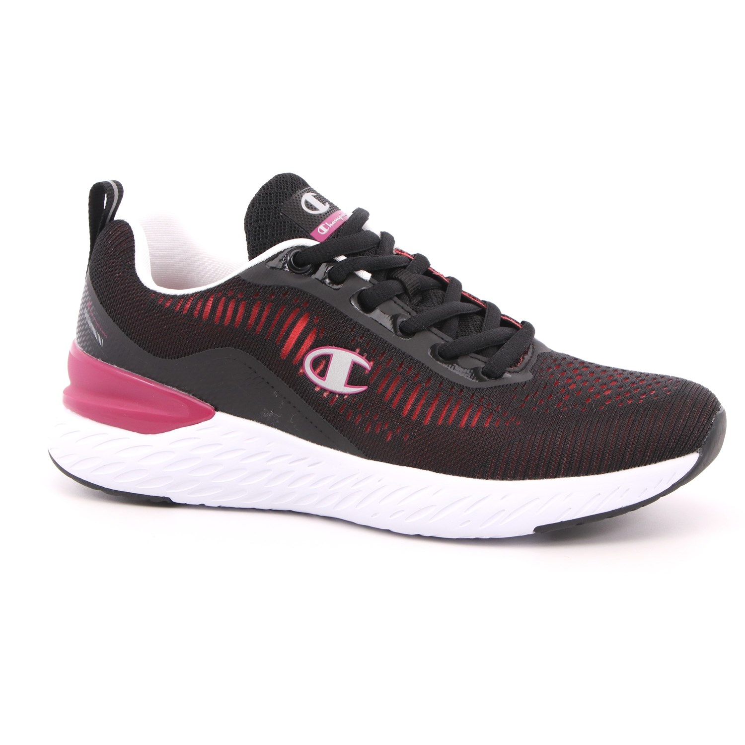 Scarpa Allacciata Champion Donna Nero Scarpa Allacciata Champion Donna Nero Scarpe 831 - S11281