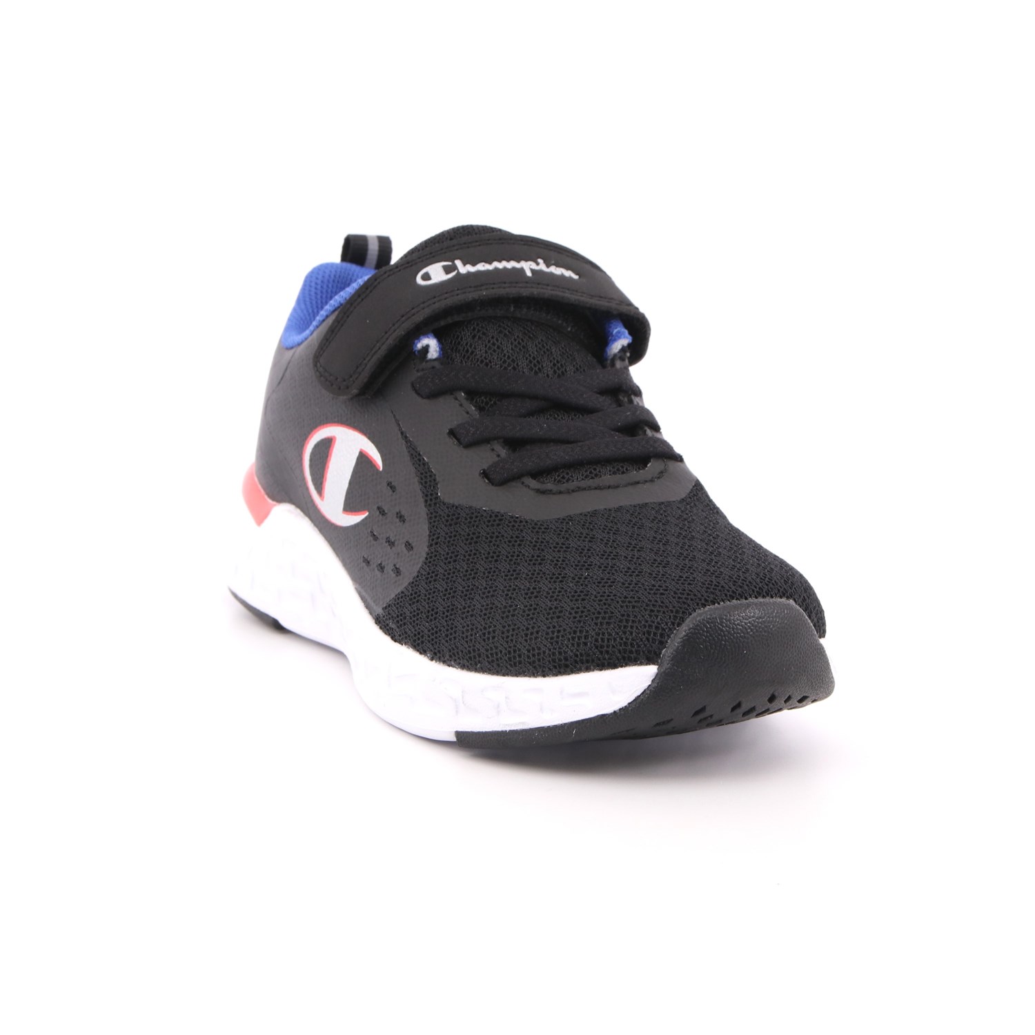 Scarpa Strappi + Elastico Champion Bambino Nero Scarpa Strappi + Elastico Champion Bambino Nero Scarpe 833 - S32123