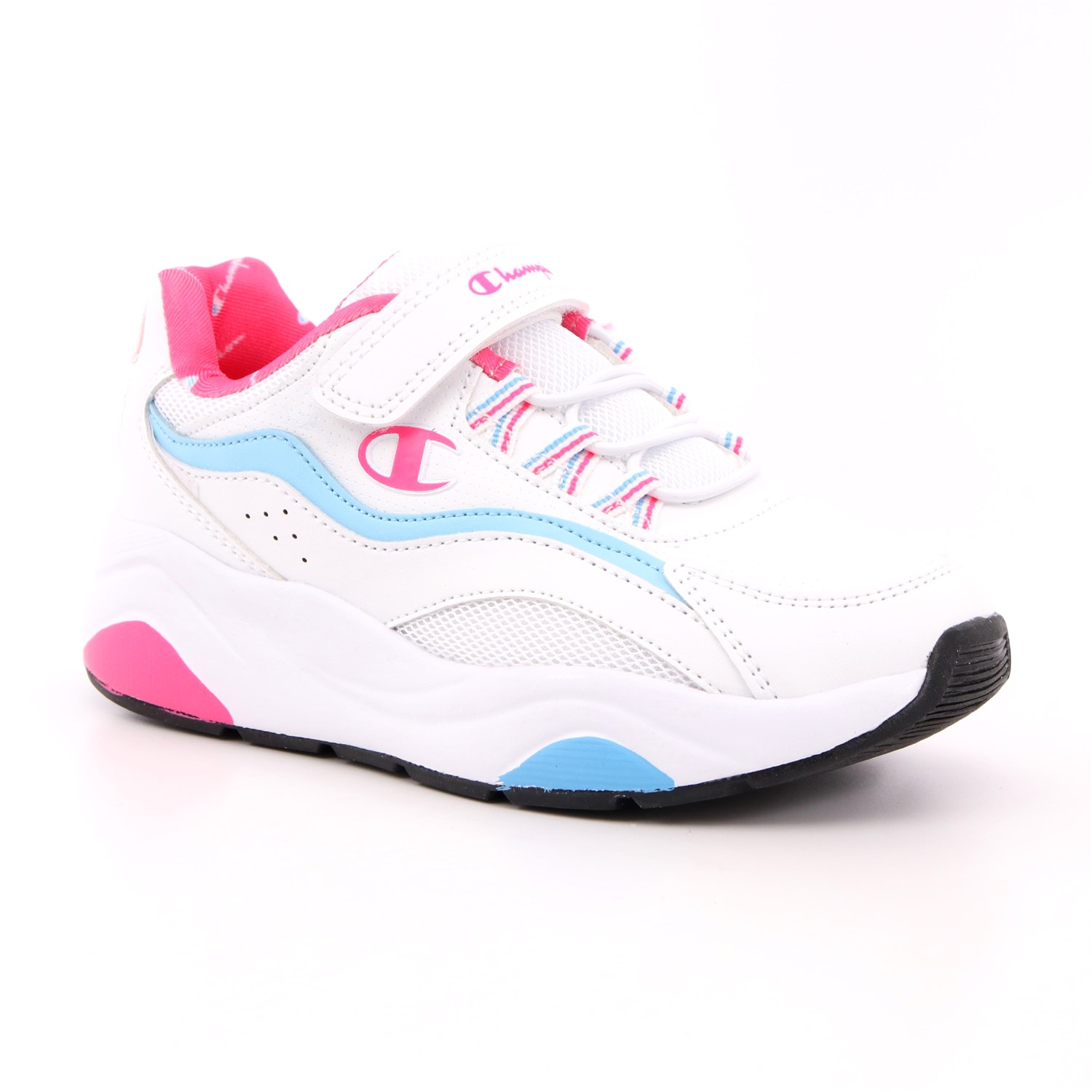 Scarpa Strappi + Elastico Champion Bambina Bianco Scarpa Strappi + Elastico Champion Bambina Bianco Scarpe 836 - S32188