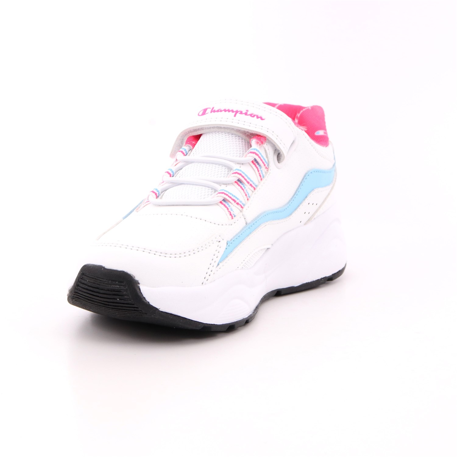 Scarpa Strappi + Elastico Champion Bambina Bianco Scarpa Strappi + Elastico Champion Bambina Bianco Scarpe 836 - S32188