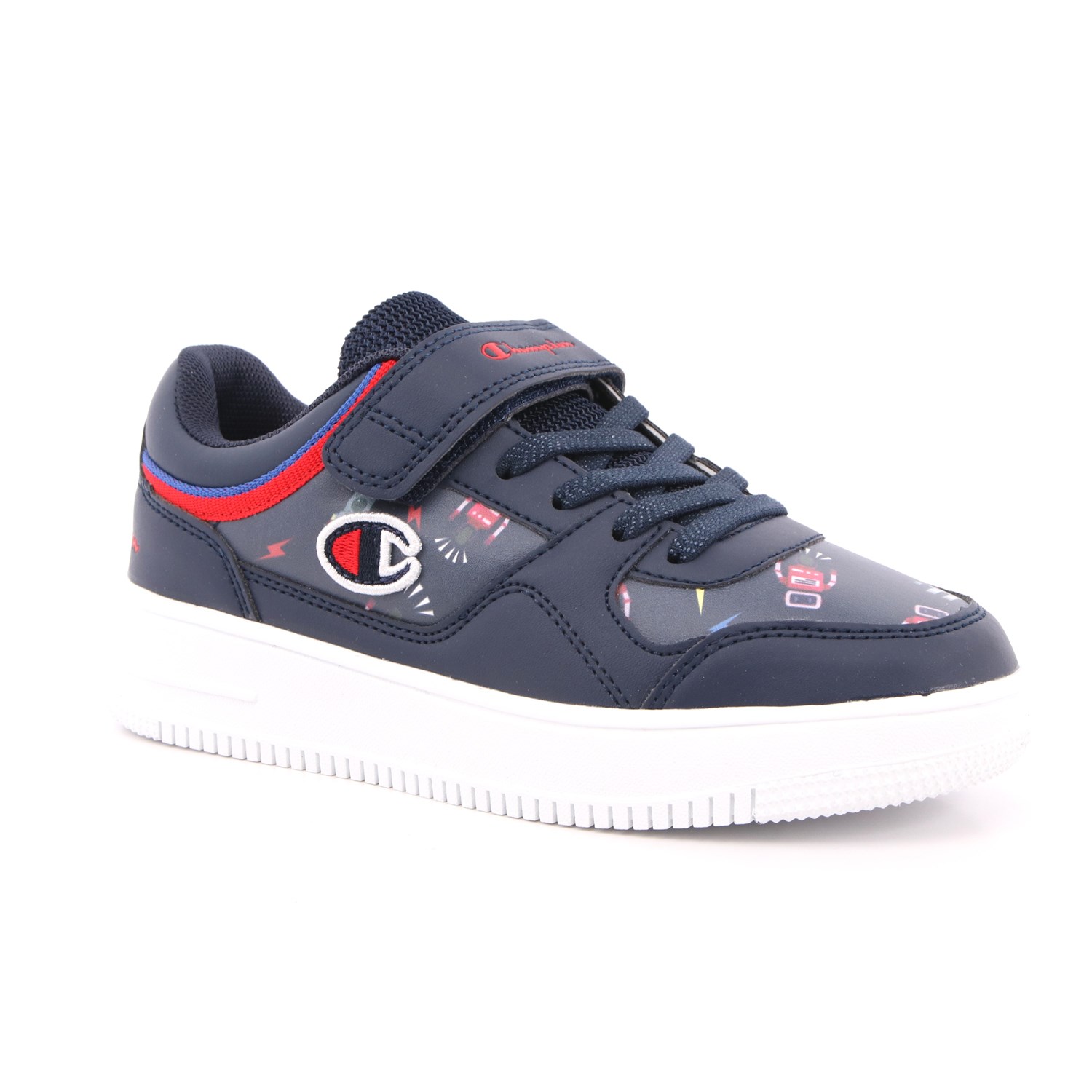 Scarpa Strappi + Elastico Champion Bambino Blu Scarpa Strappi + Elastico Champion Bambino Blu Scarpe 840 - S32362