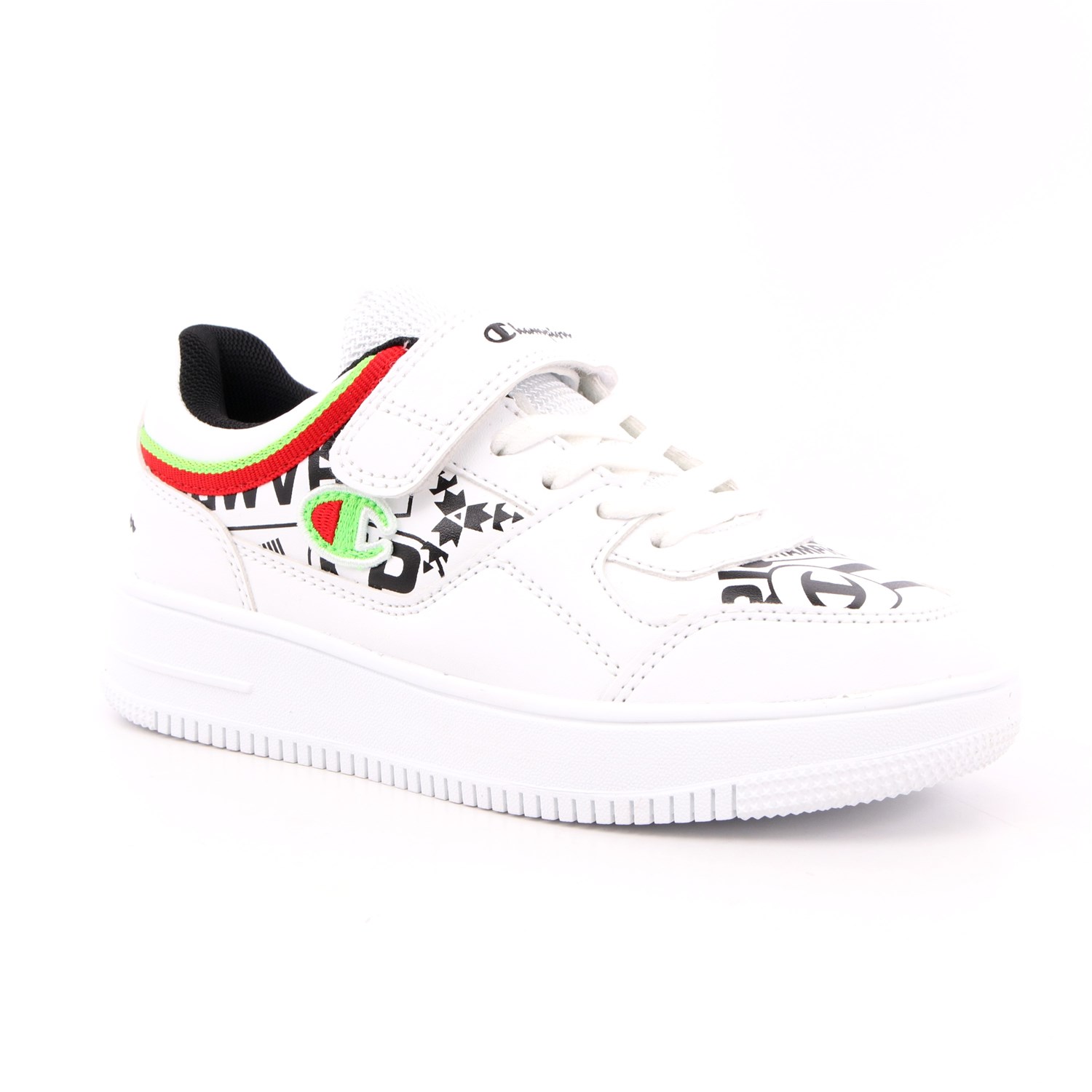 Scarpa Strappi + Elastico Champion Bambino Bianco Scarpa Strappi + Elastico Champion Bambino Bianco Scarpe 841 - S32362