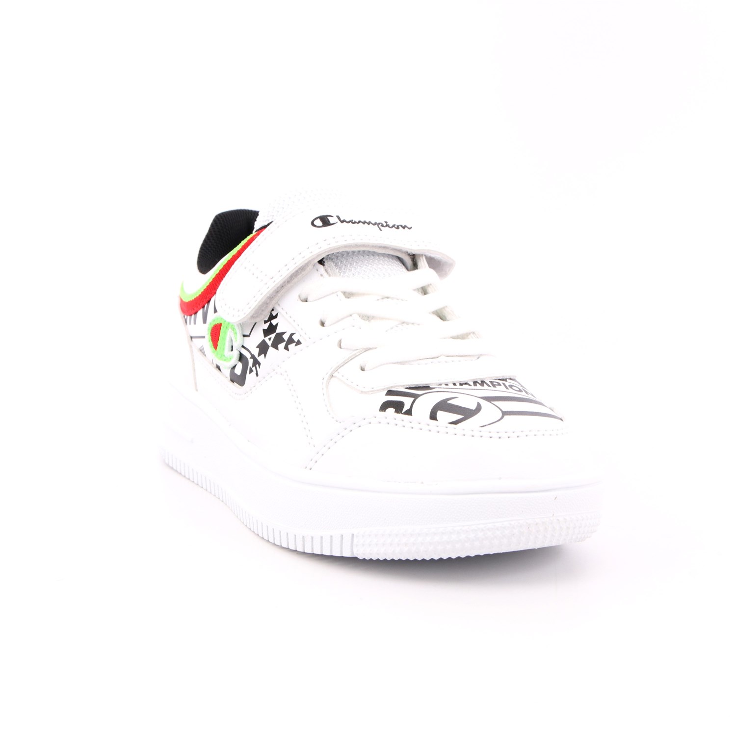 Scarpa Strappi + Elastico Champion Bambino Bianco Scarpa Strappi + Elastico Champion Bambino Bianco Scarpe 841 - S32362