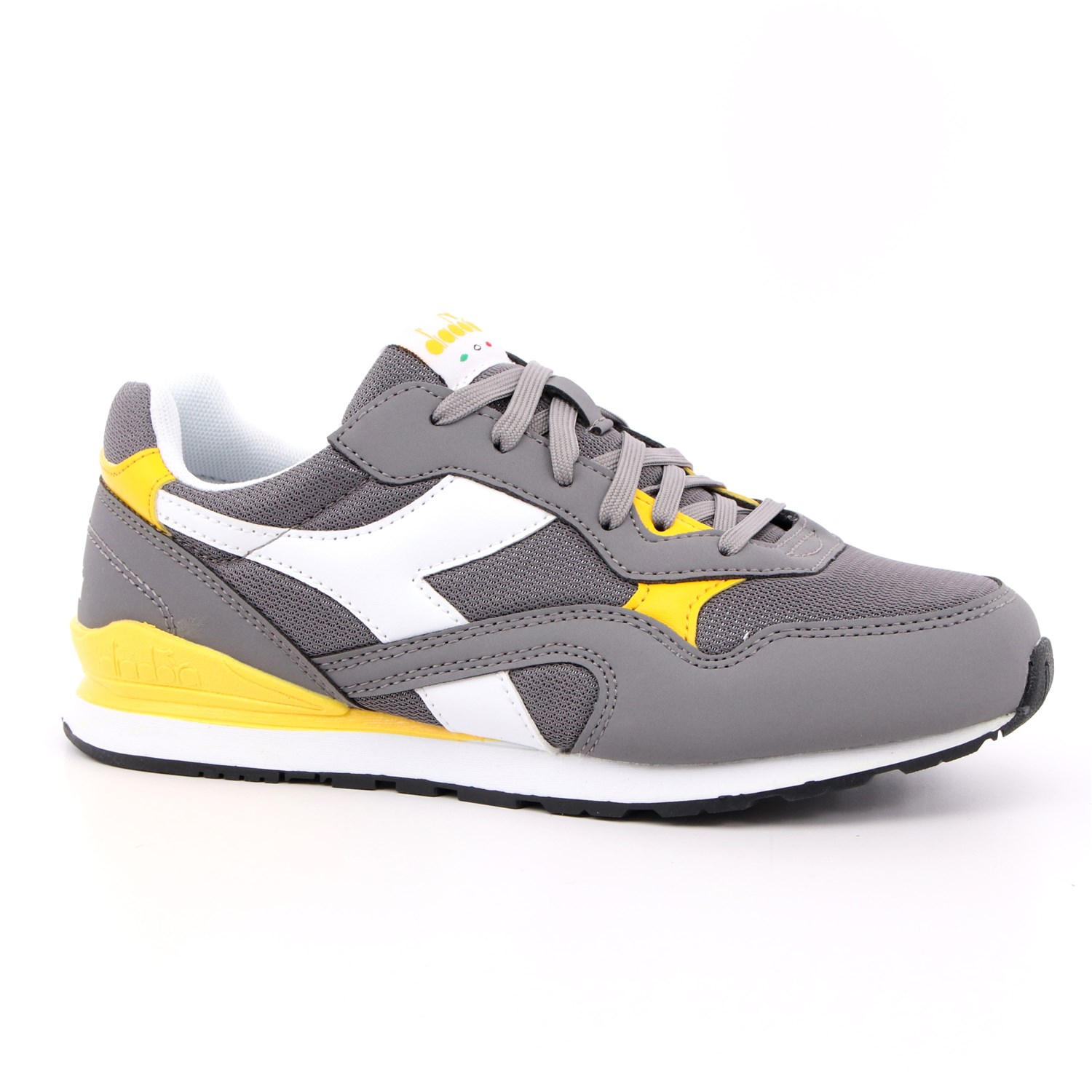 Scarpa Allacciata Diadora Bambino Grigio Scarpa Allacciata Diadora Bambino Grigio Scarpe 352 - 101.177715