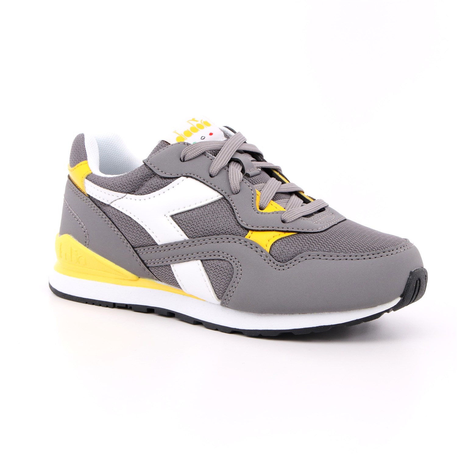 Scarpa Allacciata Diadora Bambino Grigio Scarpa Allacciata Diadora Bambino Grigio Scarpe 355 - 101.177716