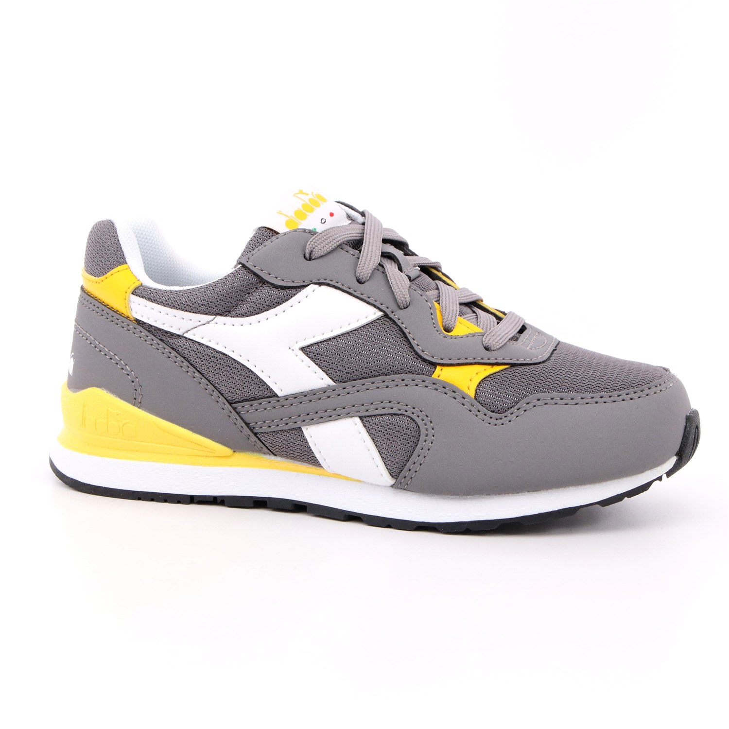 Scarpa Allacciata Diadora Bambino Grigio Scarpa Allacciata Diadora Bambino Grigio Scarpe 355 - 101.177716