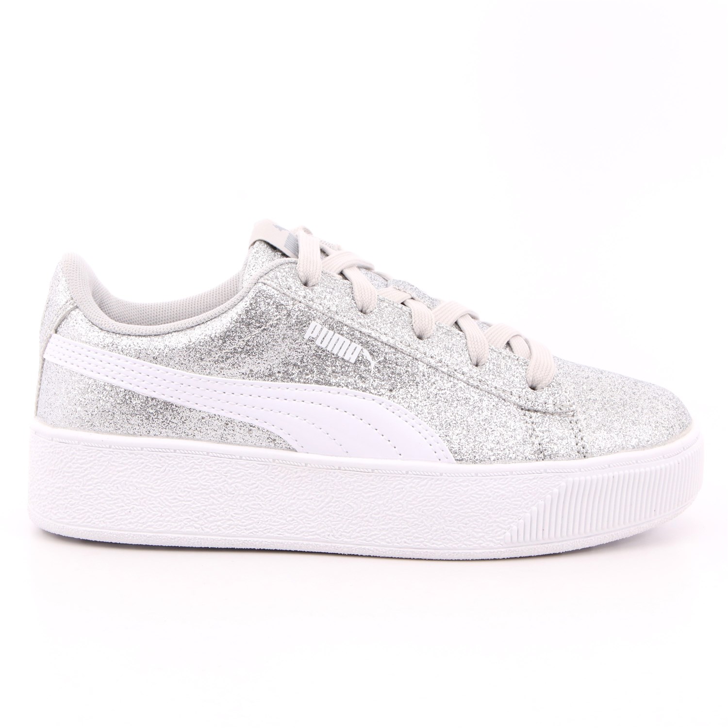 Scarpa Allacciata Puma Bambina Argento Scarpa Allacciata Puma Bambina Argento Scarpe 865 - 37017112