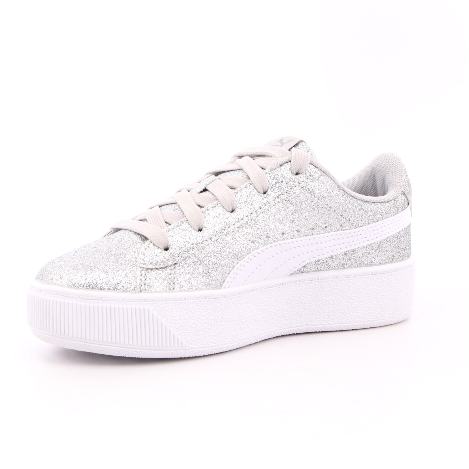 Scarpa Allacciata Puma Bambina Argento Scarpa Allacciata Puma Bambina Argento Scarpe 865 - 37017112