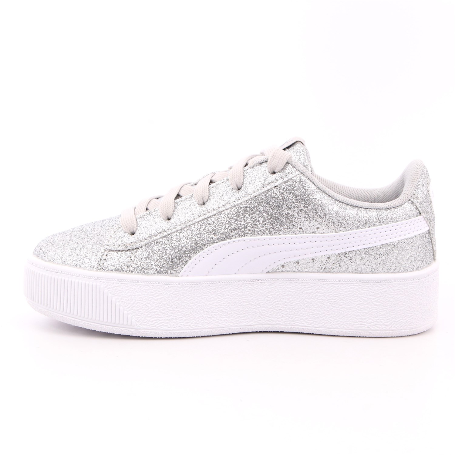 Scarpa Allacciata Puma Bambina Argento Scarpa Allacciata Puma Bambina Argento Scarpe 865 - 37017112