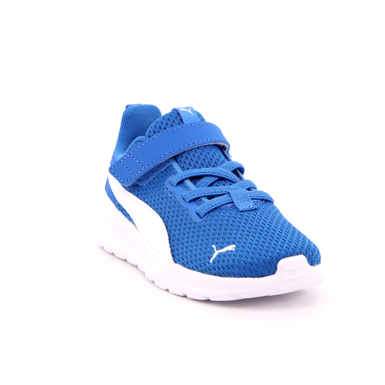 Scarpa Strappi + Elastico Puma Bambino Azzurro Scarpa Strappi + Elastico Puma Bambino Azzurro Scarpe 871 - 37201020