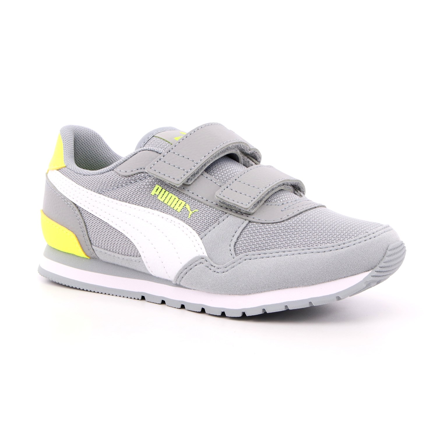 Scarpa Strappi Puma Bambino Grigio Scarpa Strappi Puma Bambino Grigio Scarpe 899 - 38551105