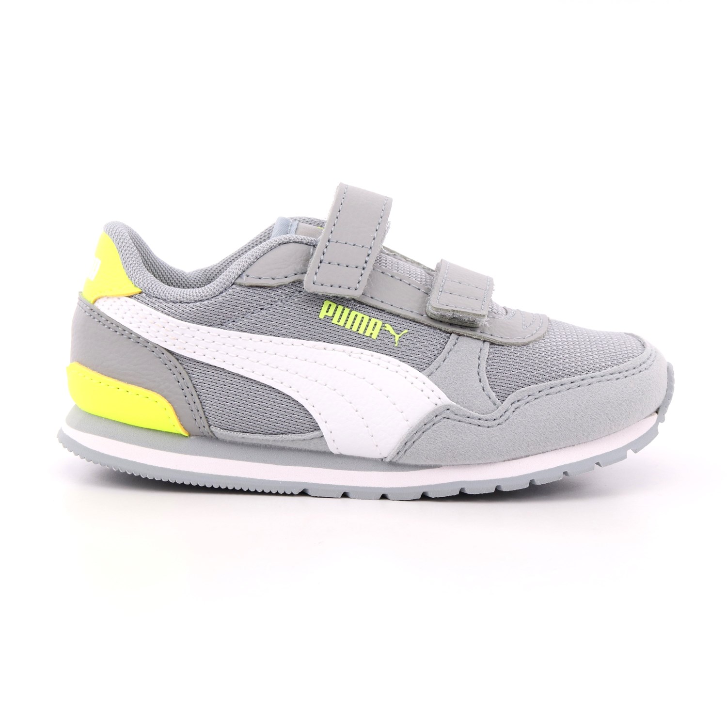 Scarpa Strappi Puma Bambino Grigio Scarpa Strappi Puma Bambino Grigio Scarpe 901 - 38551205