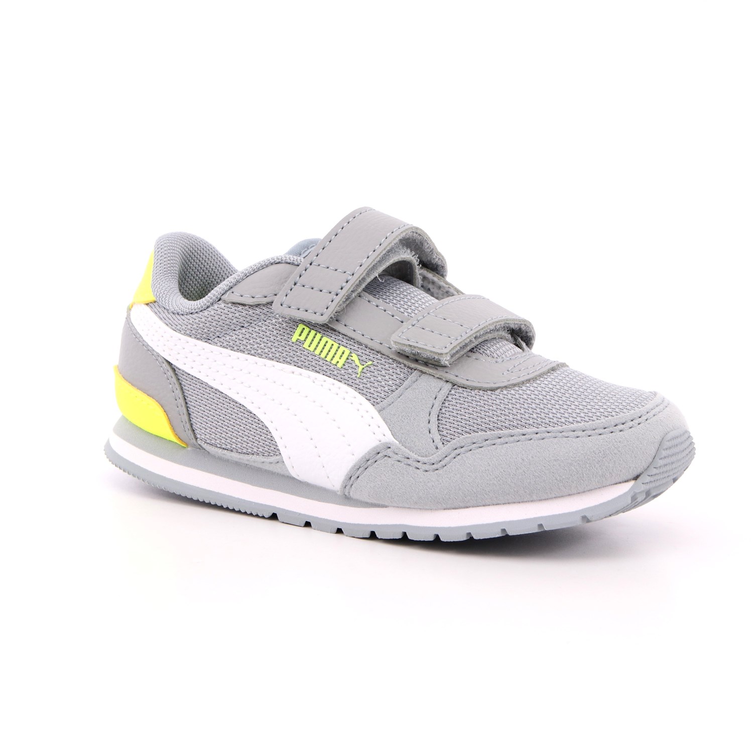 Scarpa Strappi Puma Bambino Grigio Scarpa Strappi Puma Bambino Grigio Scarpe 901 - 38551205