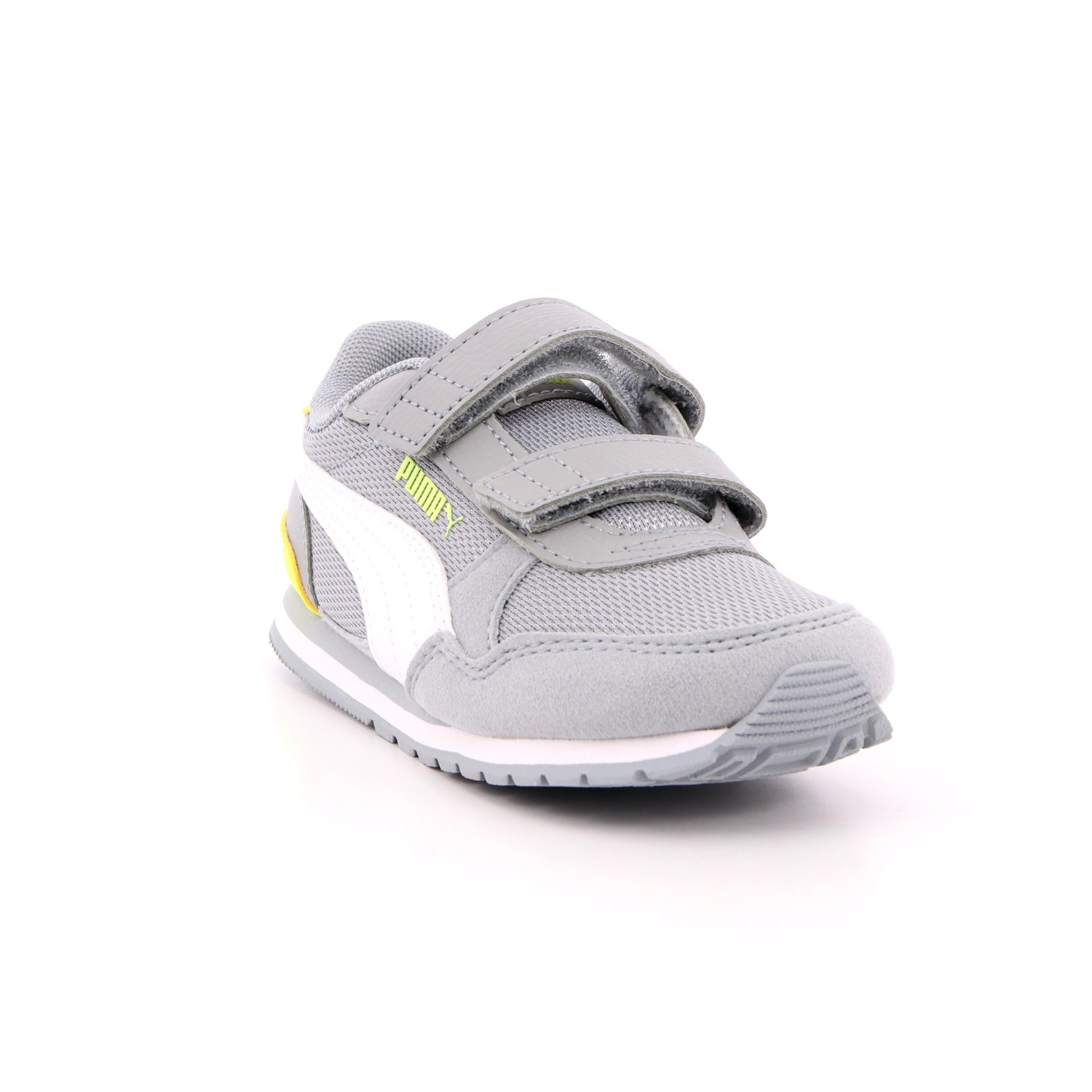 Scarpa Strappi Puma Bambino Grigio Scarpa Strappi Puma Bambino Grigio Scarpe 901 - 38551205