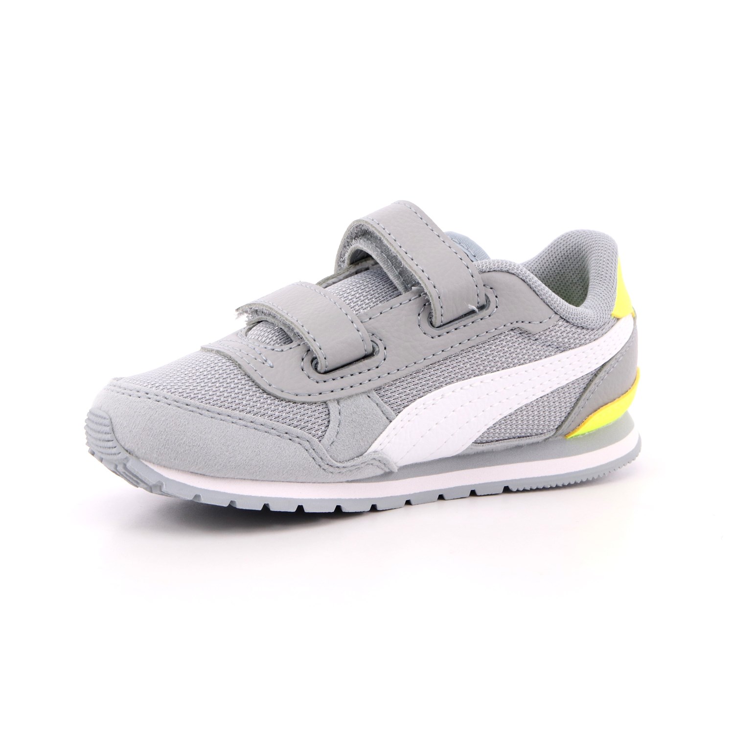 Scarpa Strappi Puma Bambino Grigio Scarpa Strappi Puma Bambino Grigio Scarpe 901 - 38551205