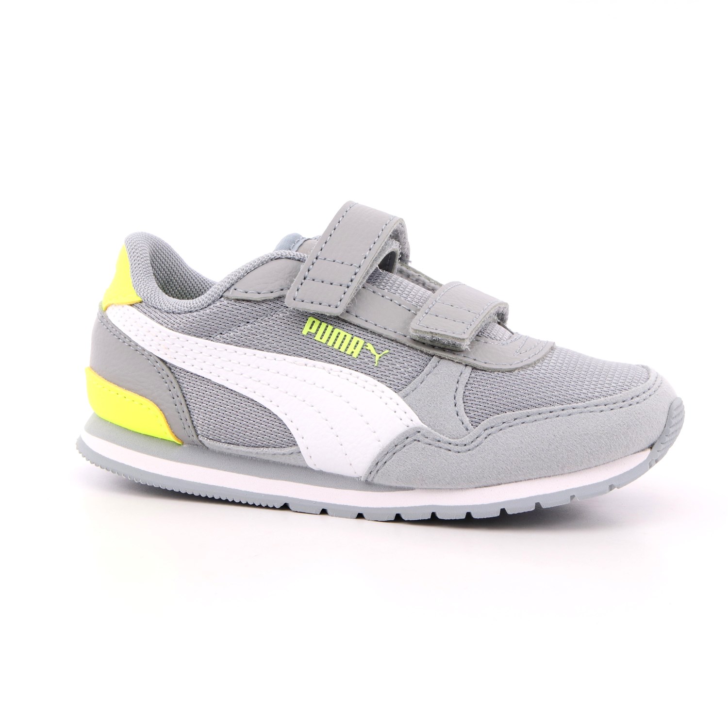 Scarpa Strappi Puma Bambino Grigio Scarpa Strappi Puma Bambino Grigio Scarpe 901 - 38551205