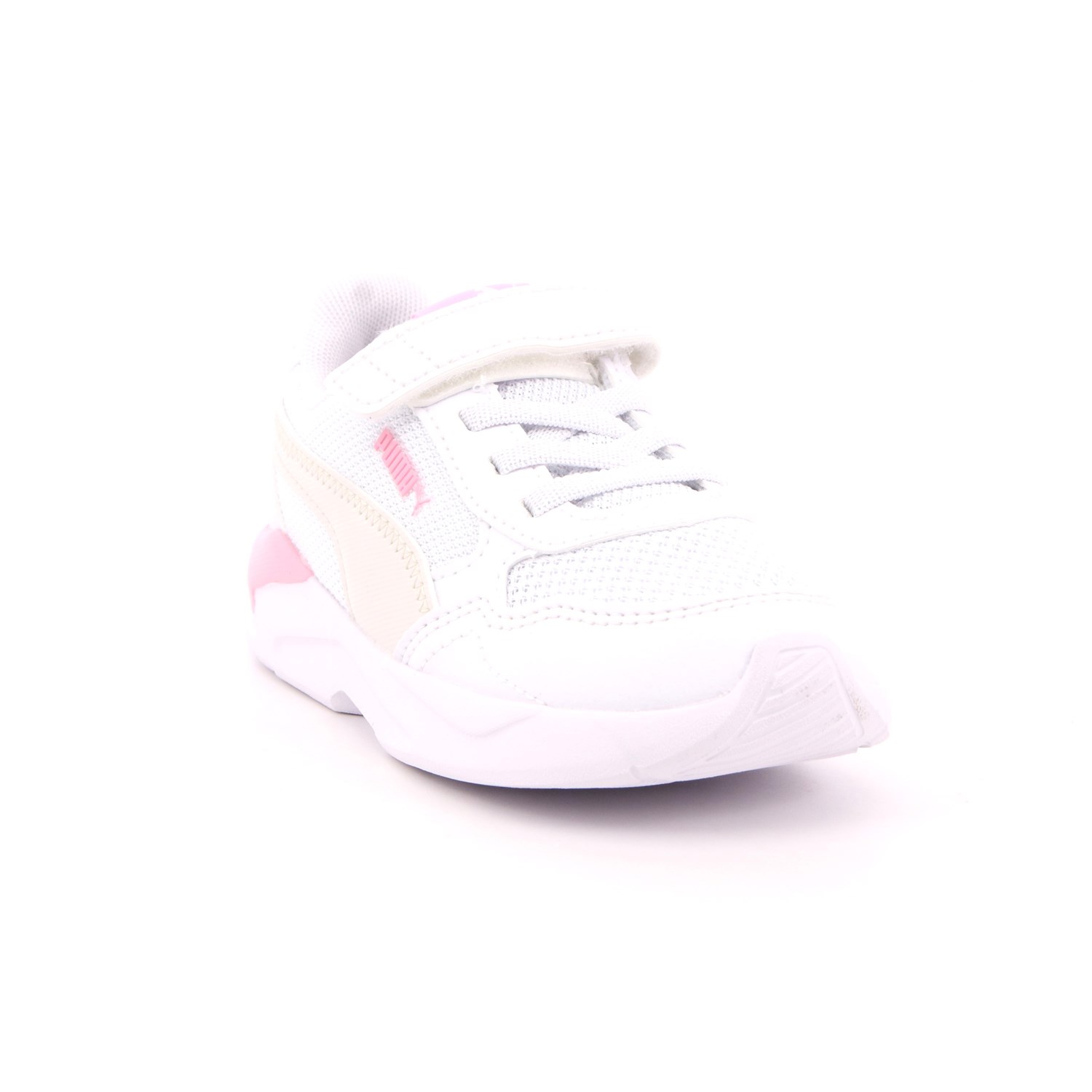 Scarpa Strappi + Elastico Puma Bambina Bianco Scarpa Strappi + Elastico Puma Bambina Bianco Scarpe 905 - 38552604