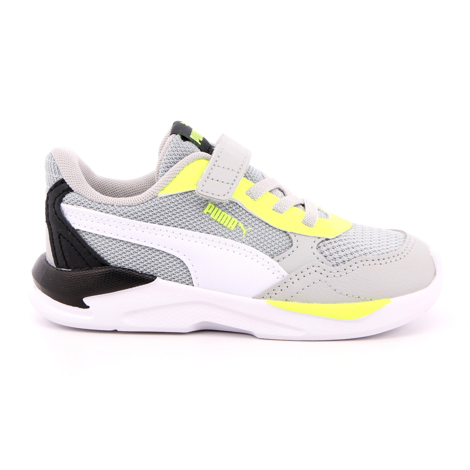 Scarpa Strappi + Elastico Puma Bambino Grigio Scarpa Strappi + Elastico Puma Bambino Grigio Scarpe 906 - 38552606