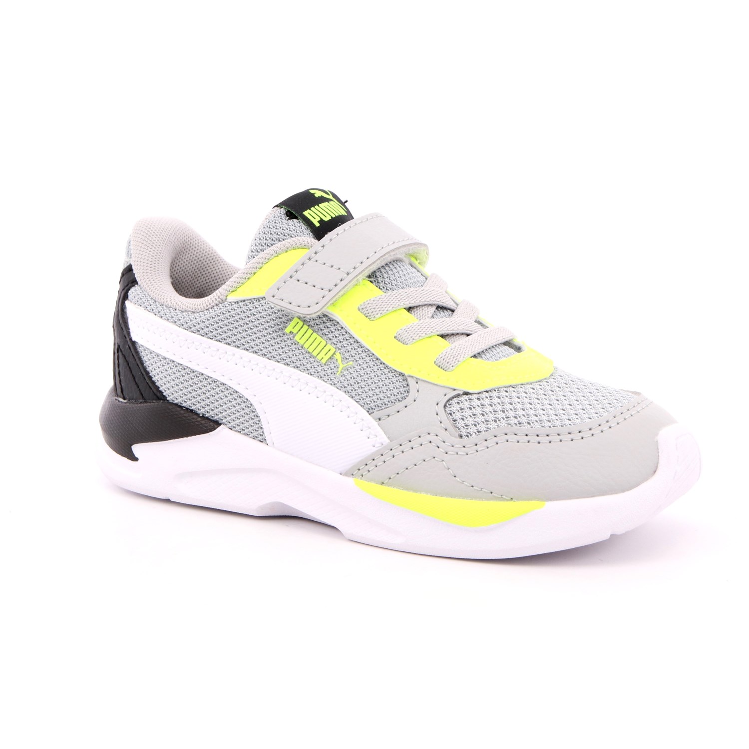 Scarpa Strappi + Elastico Puma Bambino Grigio Scarpa Strappi + Elastico Puma Bambino Grigio Scarpe 906 - 38552606