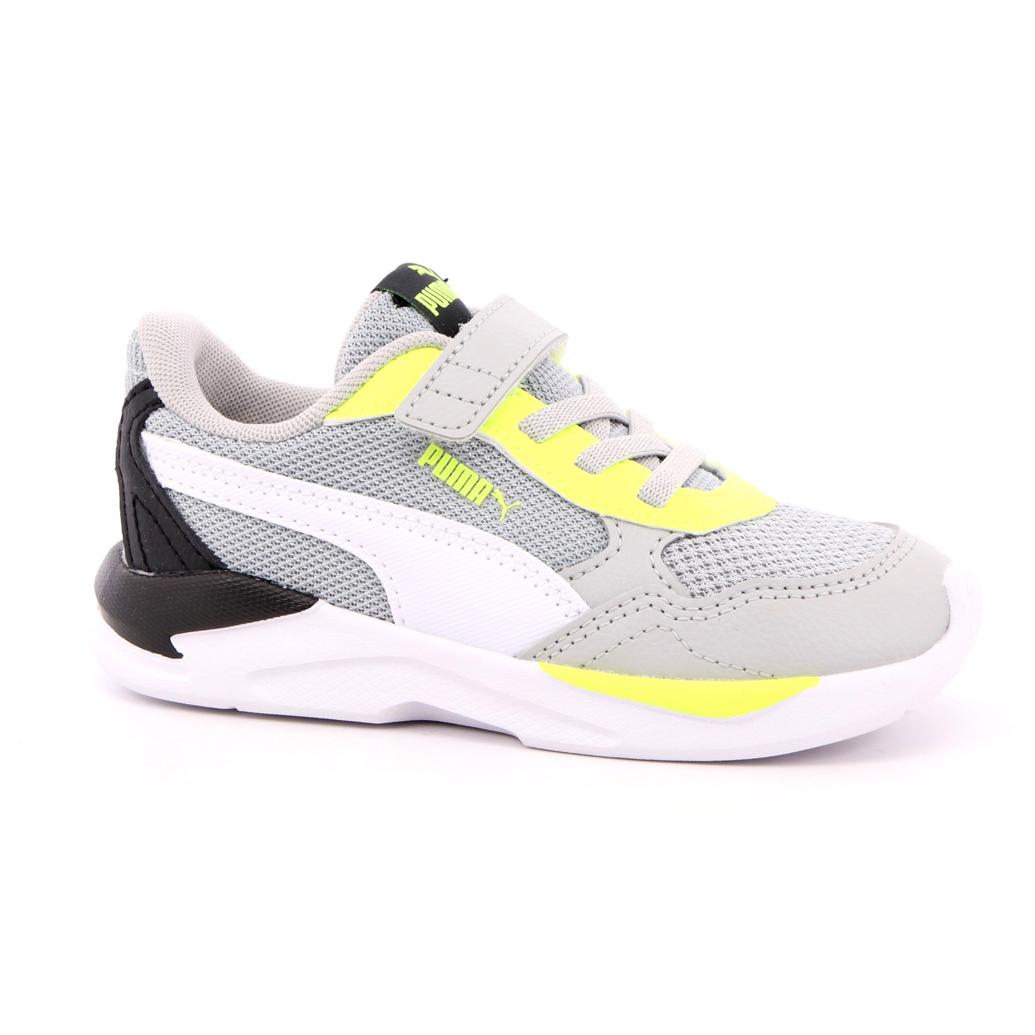 Scarpa Strappi + Elastico Puma Bambino Grigio Scarpa Strappi + Elastico Puma Bambino Grigio Scarpe 906 - 38552606